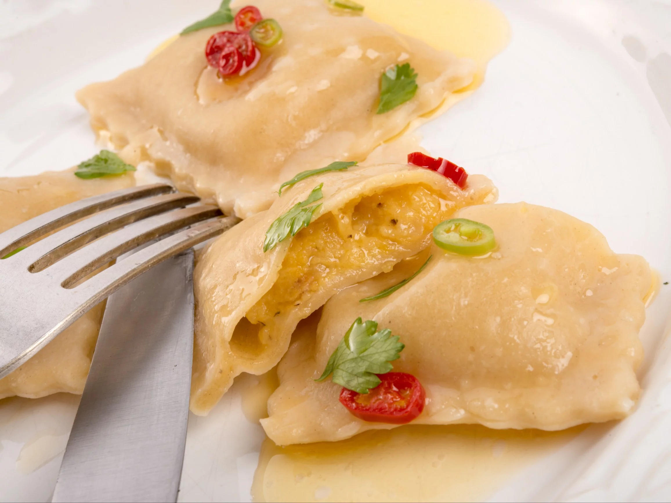 Przepis na pierogi z farszem z dyni