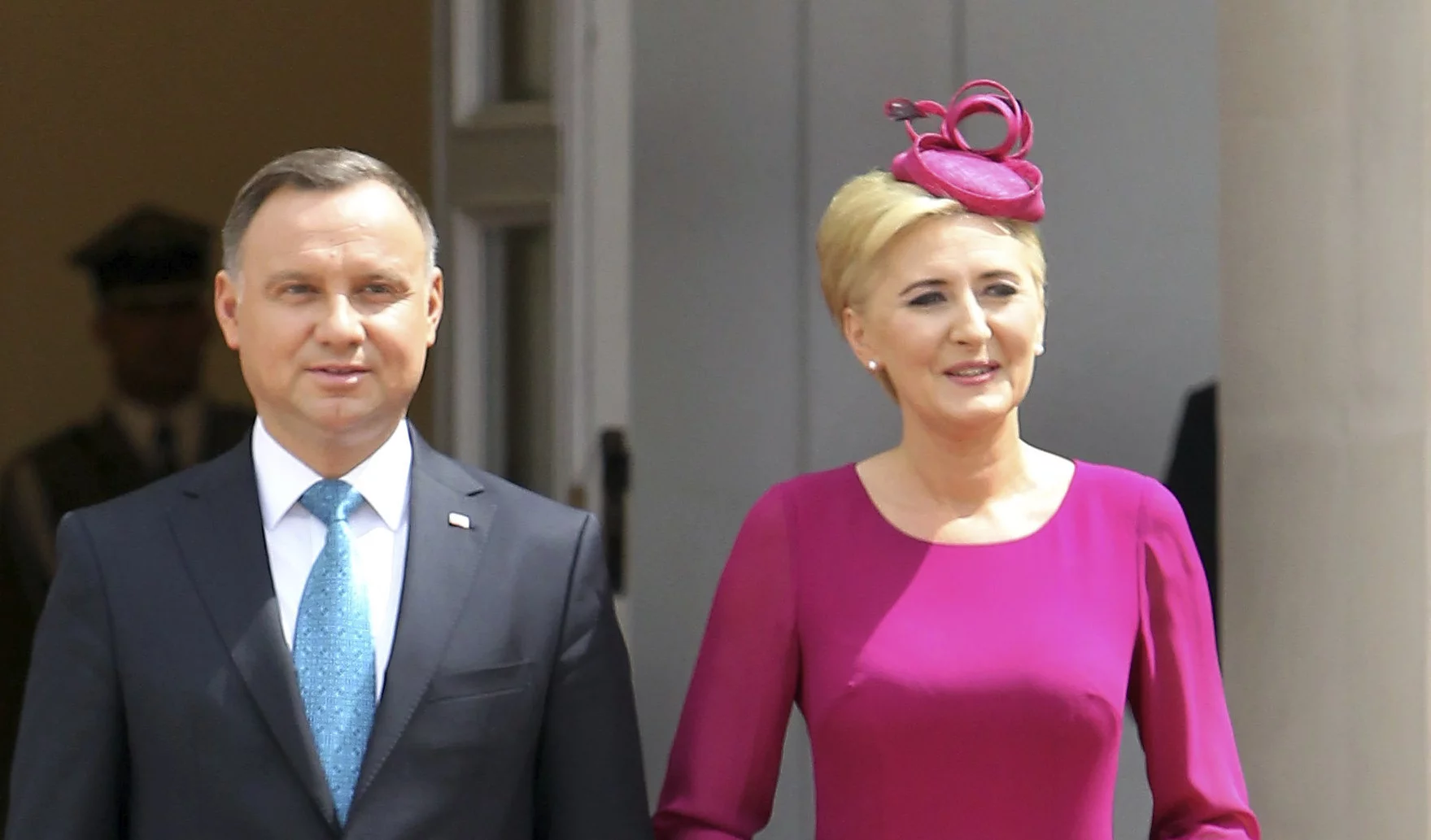 Andrzej Duda i Agata Kornhauser-Duda