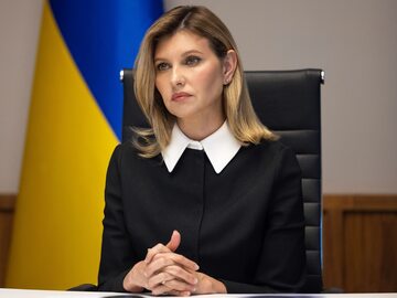 Pierwsza dama Ukrainy Ołena Zełenska