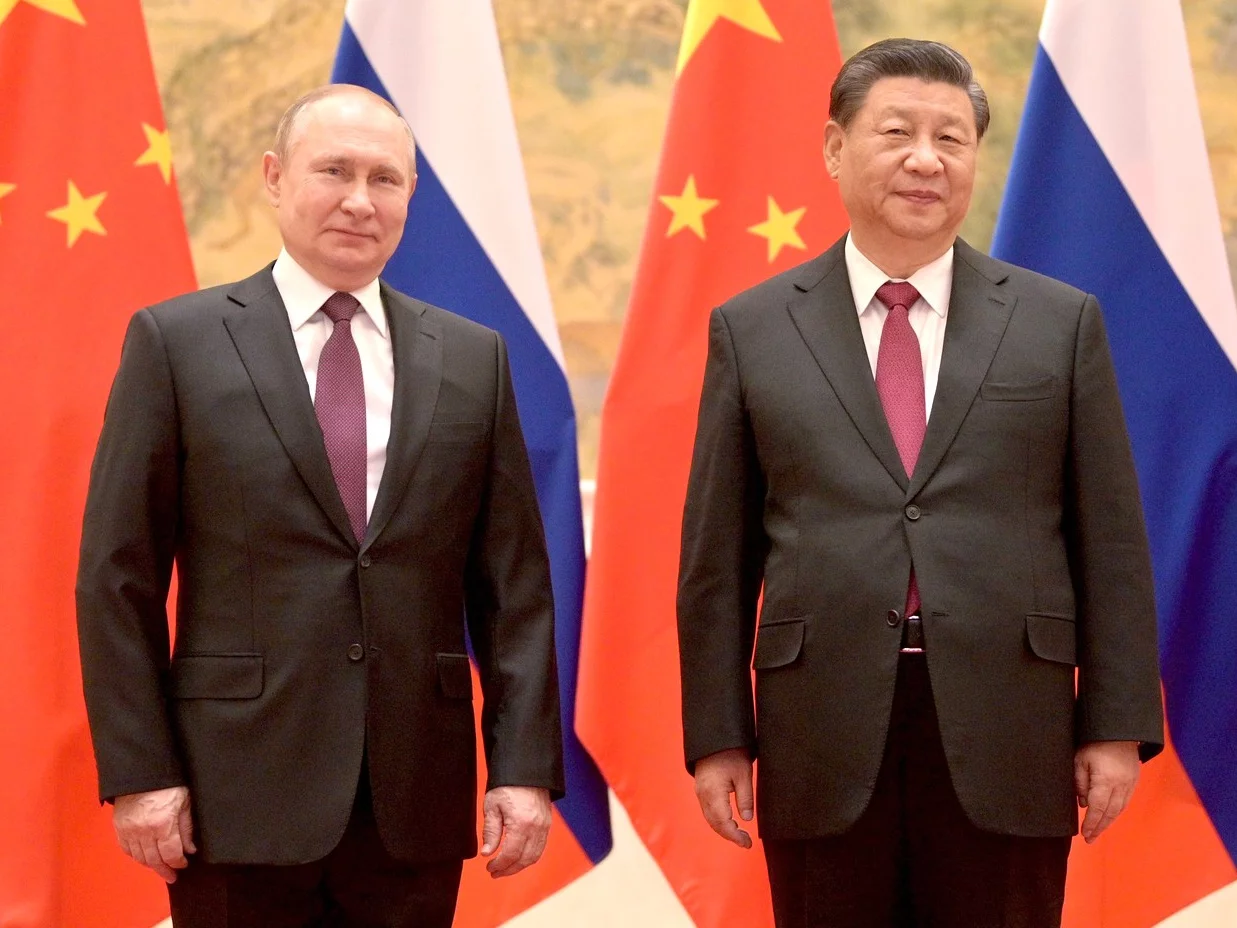 Władimir Putin i Xi Jinping