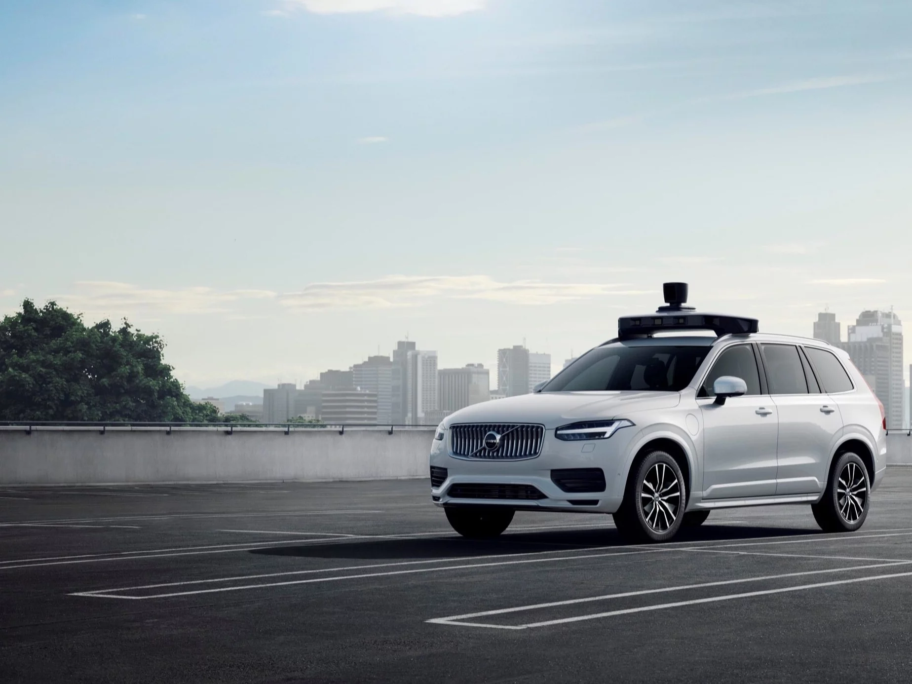 Autonomiczne Volvo XC90/Uber