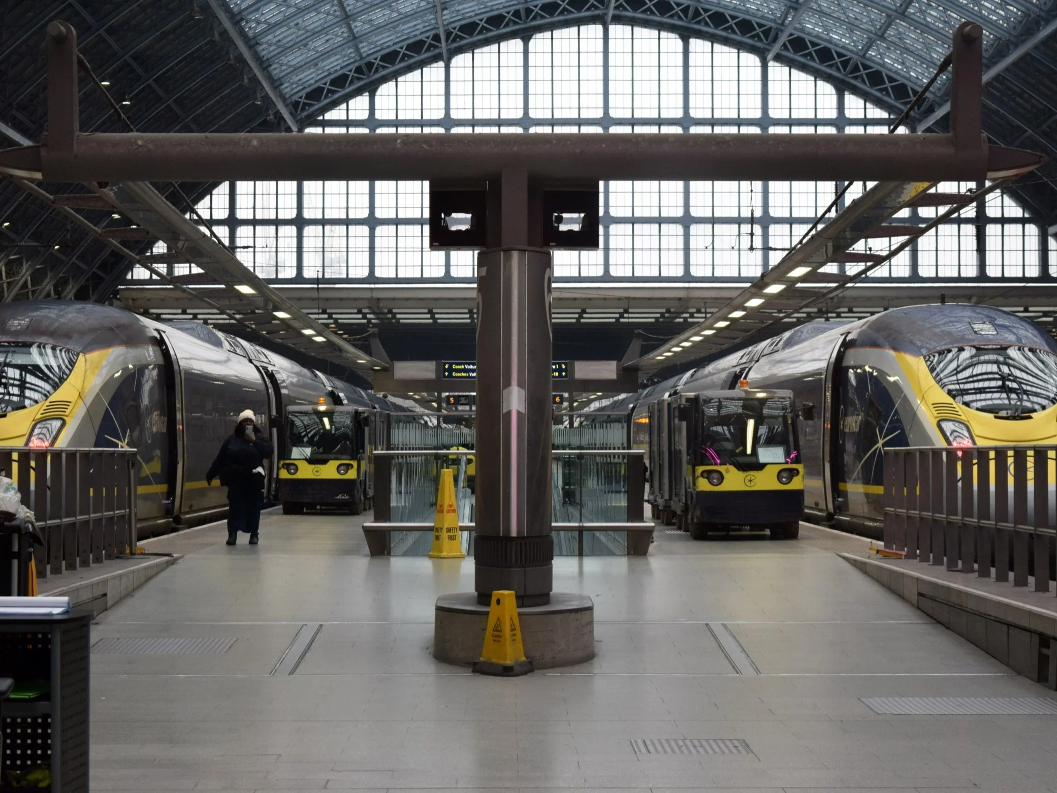 Pociągi Eurostar w Londynie