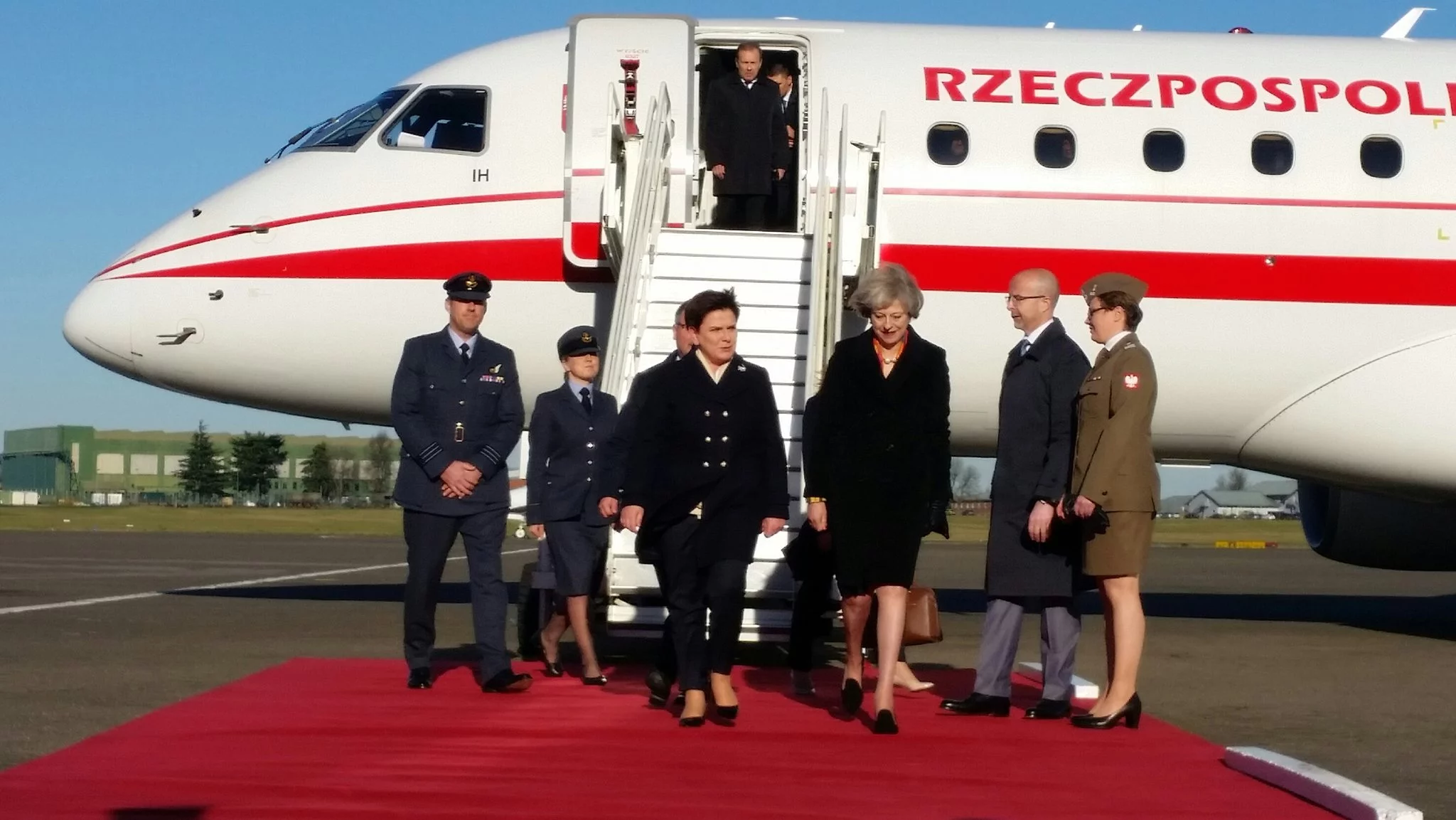 Beata Szydło i Theresa May