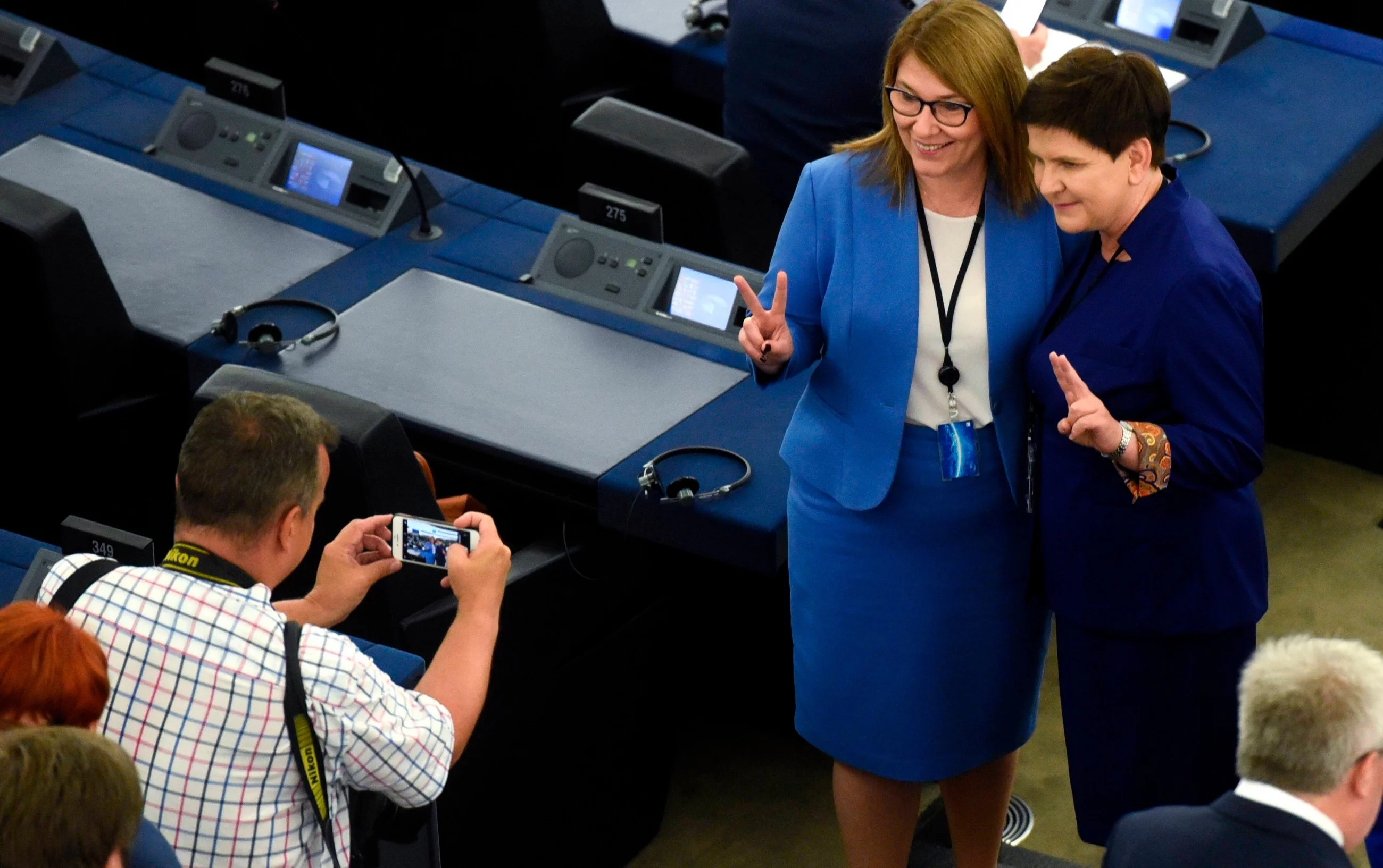 Beata Mazurek i Beata Szydło