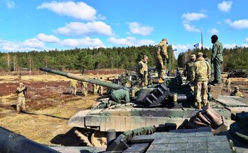 Pierwsze wspólne szkolenie Batalionowej Grupy Bojowej NATO w Polsce