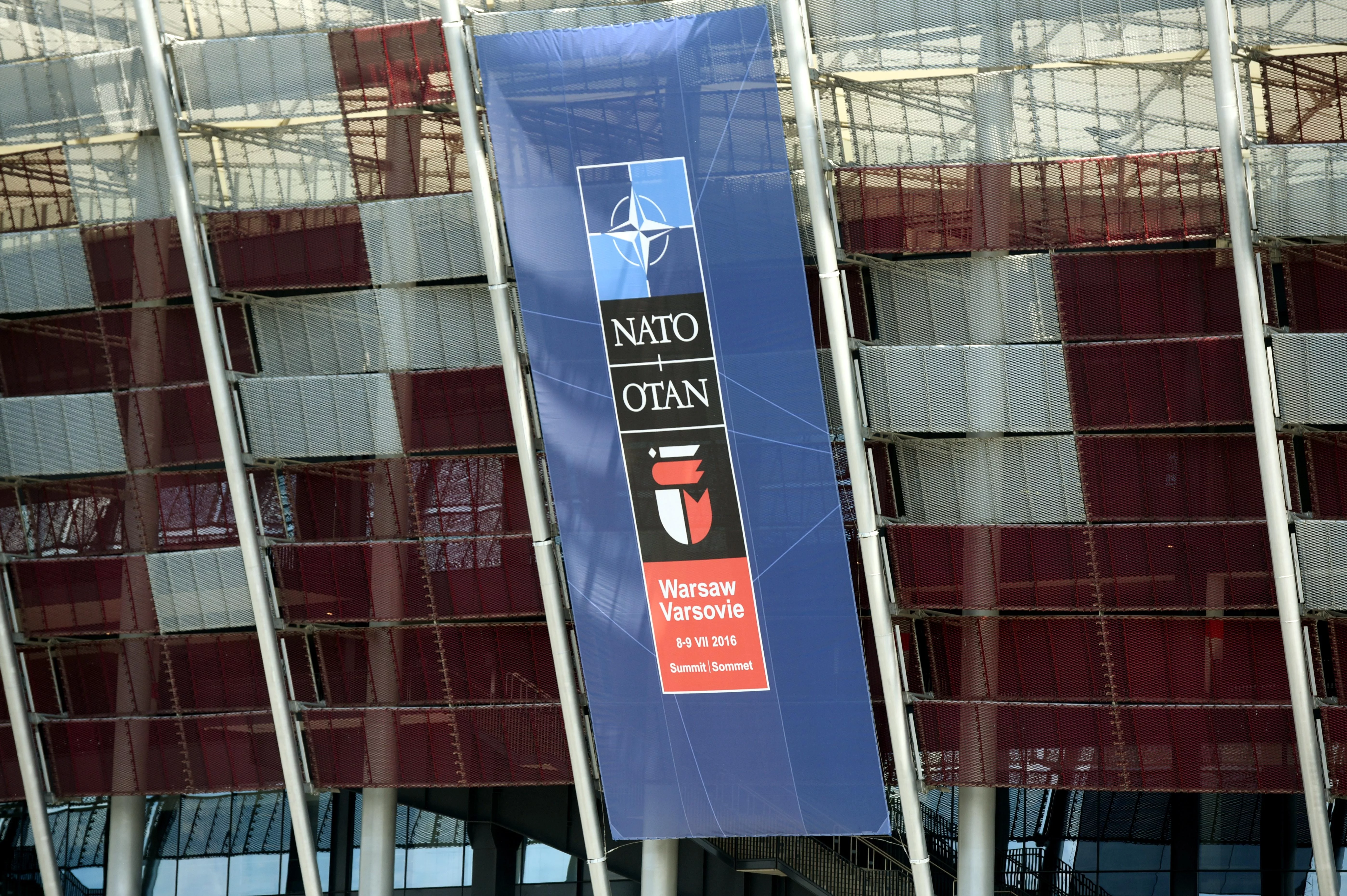 Stadion Narodowy podczas szczytu NATO