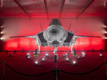 Pierwszy polski F-35A Husarz został oficjalnie zaprezentowany w zakładach korporacji Lockheed Martin w Fort Worth