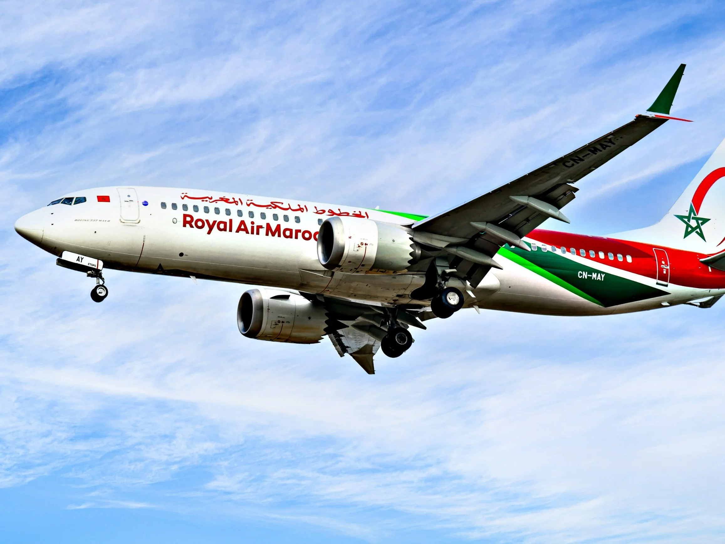 Samolot Royal Air Maroc