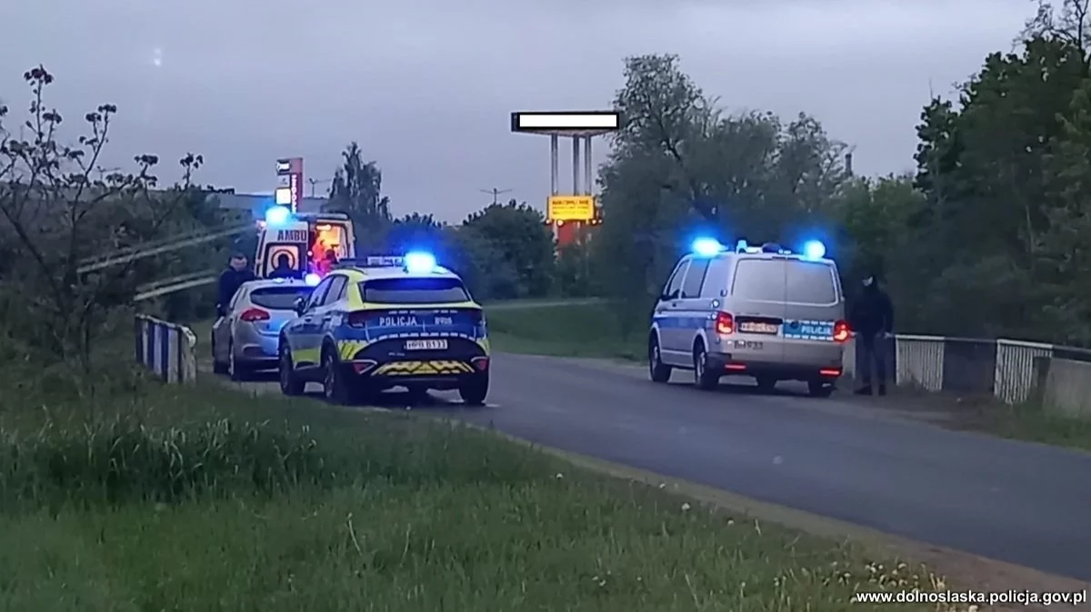 Akcja policji w Ścinawie na Dolnym Śląsku