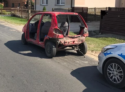 „Samochód” zatrzymany przez policję
