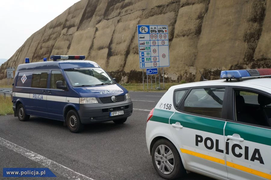 Policja, patrol polsko-słowacki