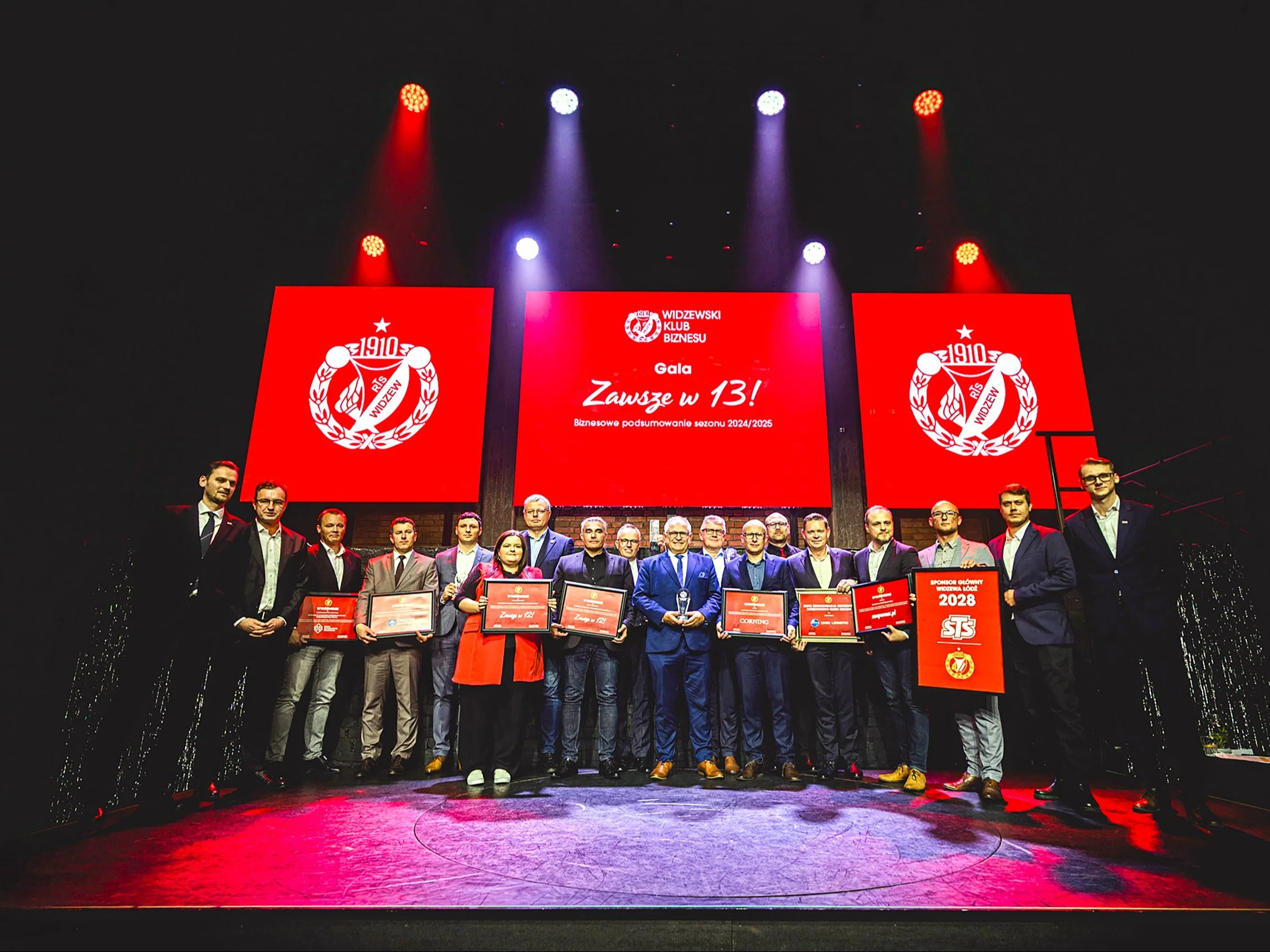 To dzięki przedsiębiorcom Widzew dekadę temu się odrodził. Ostatnio wszyscy spotkali się na gali klubu