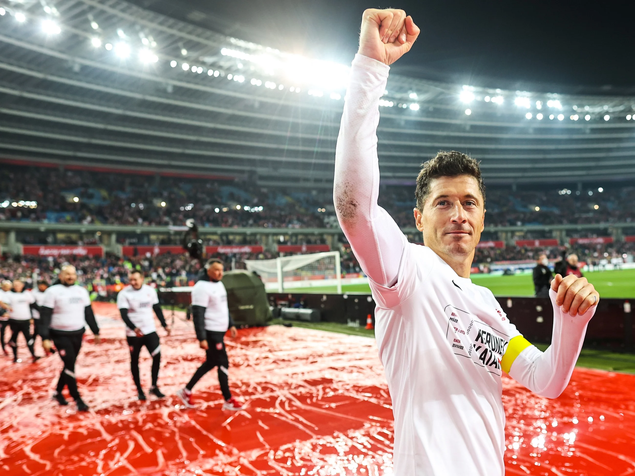 Robert Lewandowski po meczu ze Szwecją