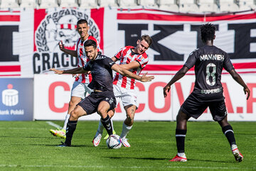 Piłkarze Cracovii i Górnika Zabrze