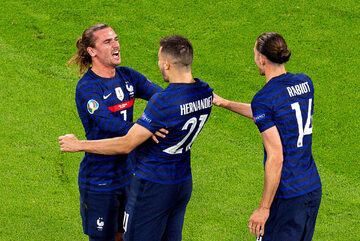 Piłkarze reprezentacji Francji