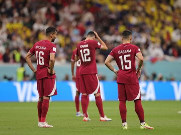 Piłkarze reprezentacji Kataru