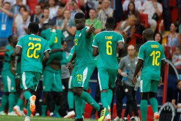 Piłkarze reprezentacji Senegalu