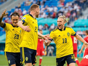 Piłkarze reprezentacji Szwecji