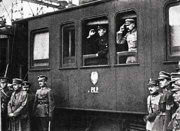 Piłsudski i Petlura zawarli sojusz militarny w maju 1920 r. w czasowej siedzibie rządu Ukrainy  w Winnicy