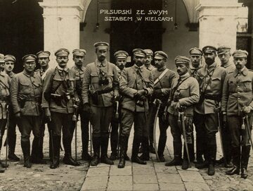 Piłsudski w Kielcach, 1914 rok
