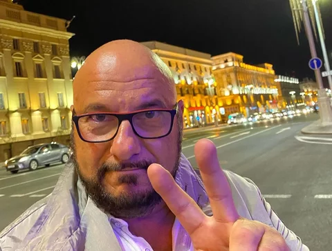 Piotr Gąsowski w Mińsku