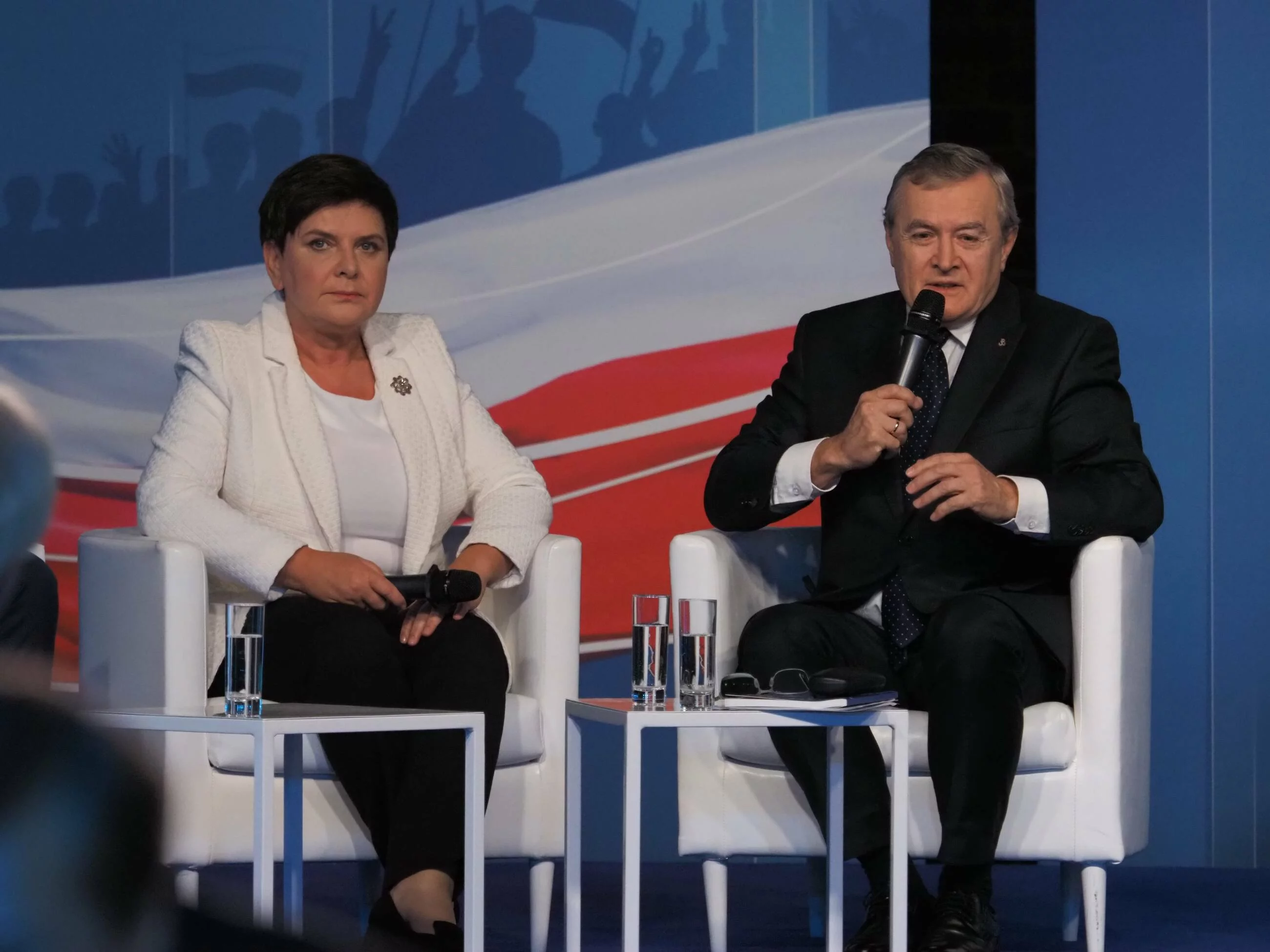 Beata Szydło i Piotr Gliński