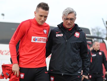 Piotr Zieliński i Adam Nawałka