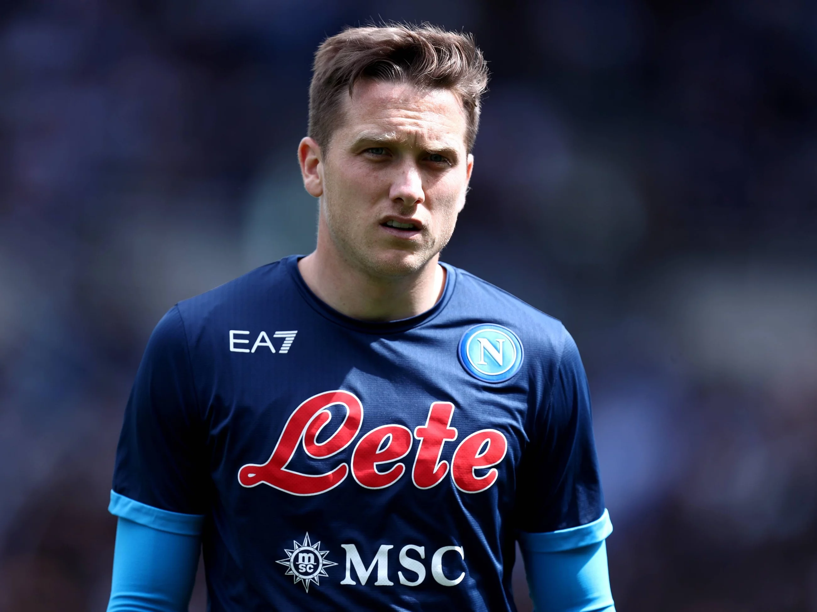 Piotr Zieliński w barwach Napoli