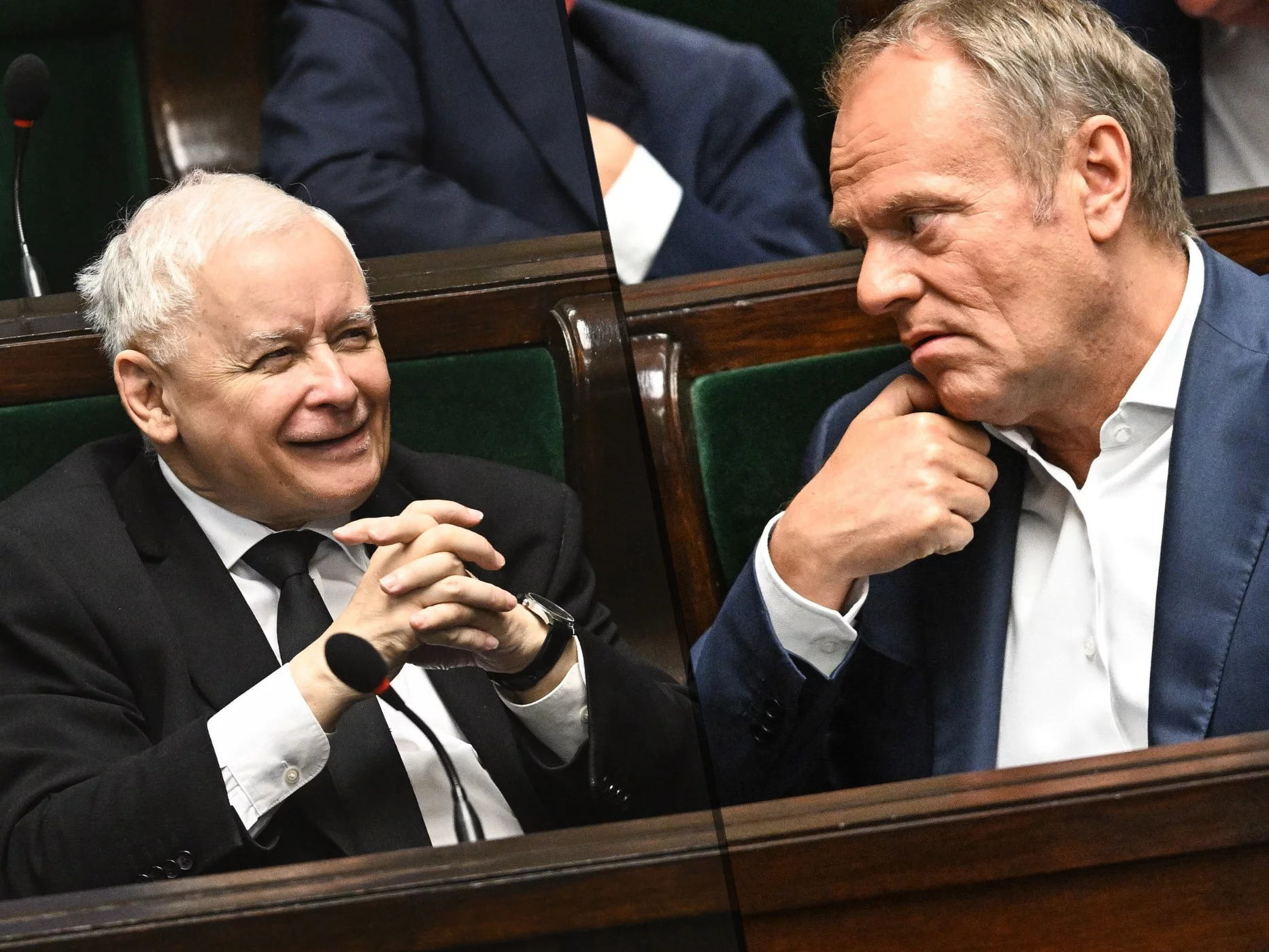 Jarosław Kaczyński i Donald Tusk