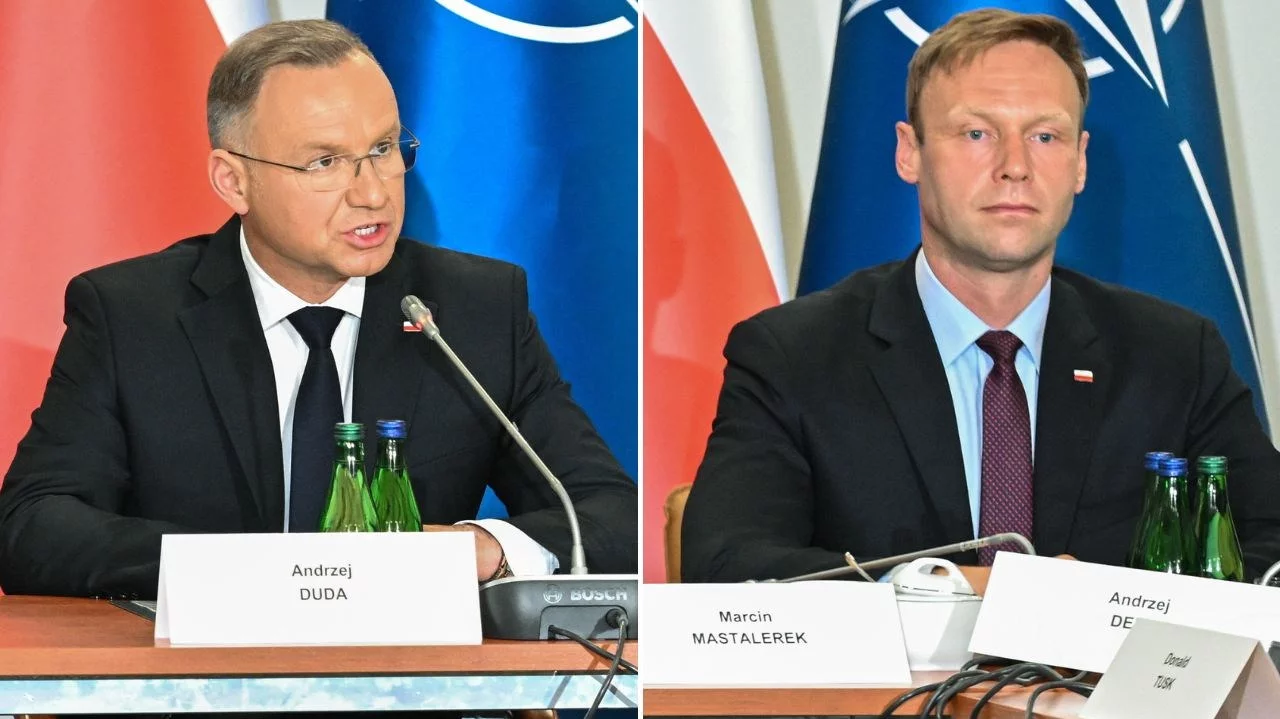 Andrzej Duda i Marcin Mastalerek