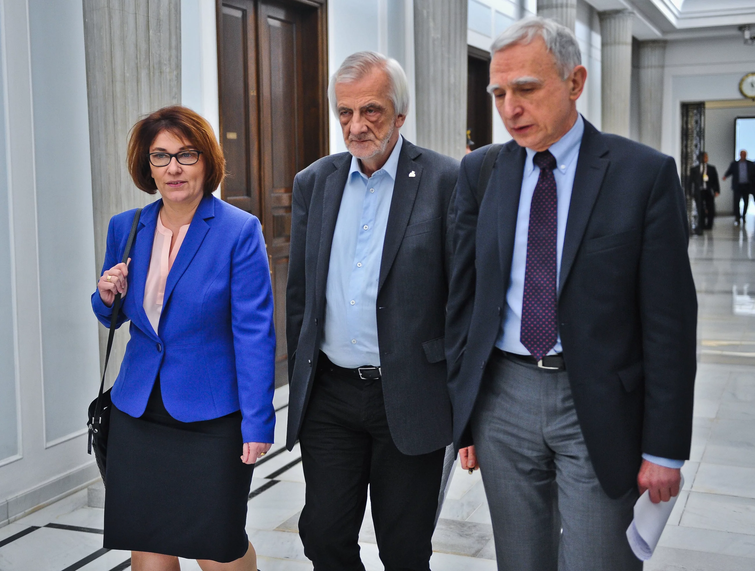 Beata Mazurek, Ryszard Terlecki oraz Piotr Naimski