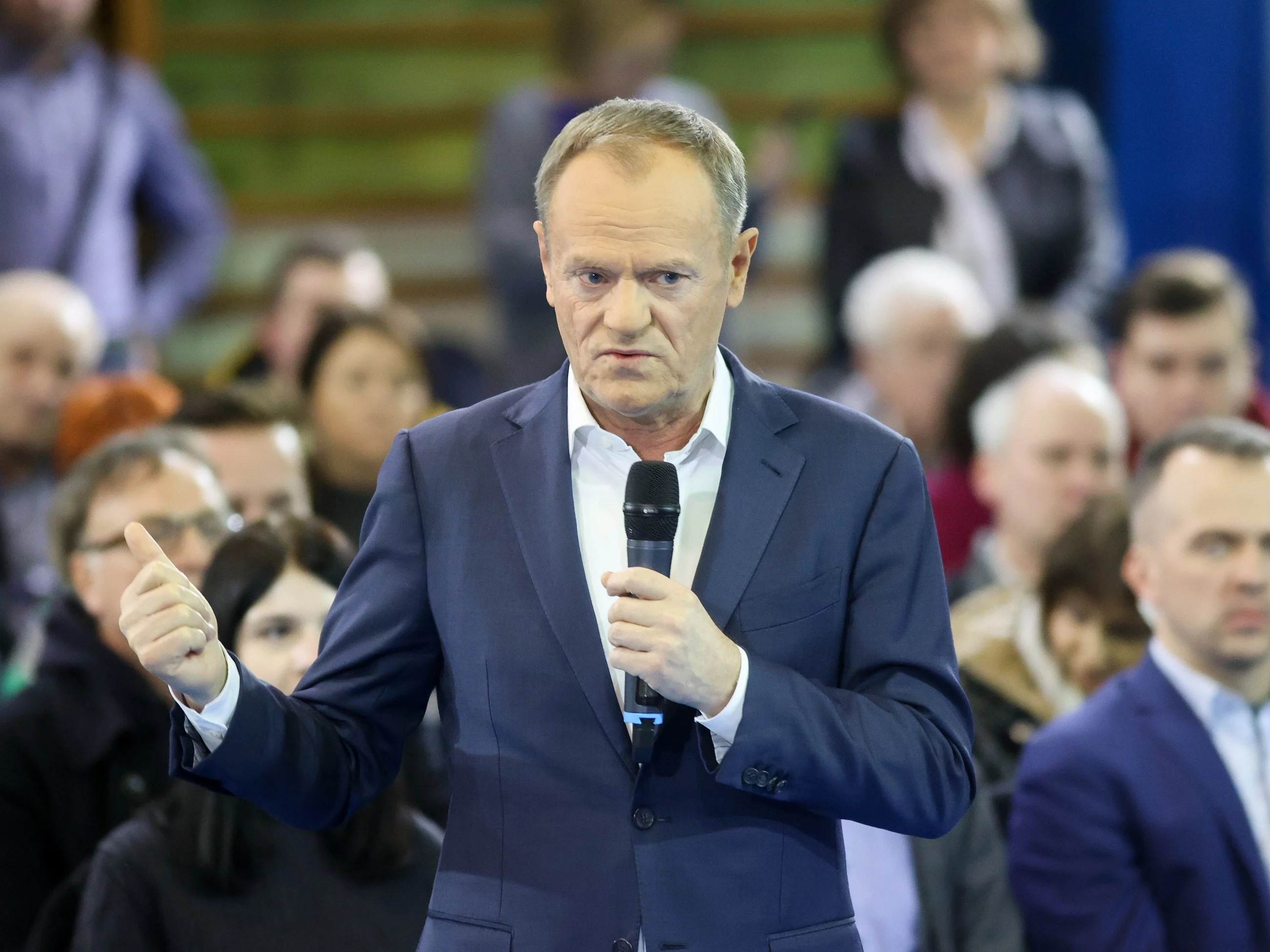 Donald Tusk w Pabianicach