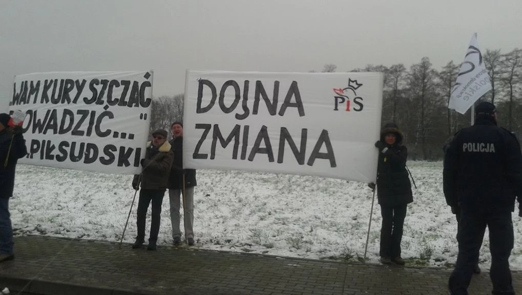 Protest PSL i rolników