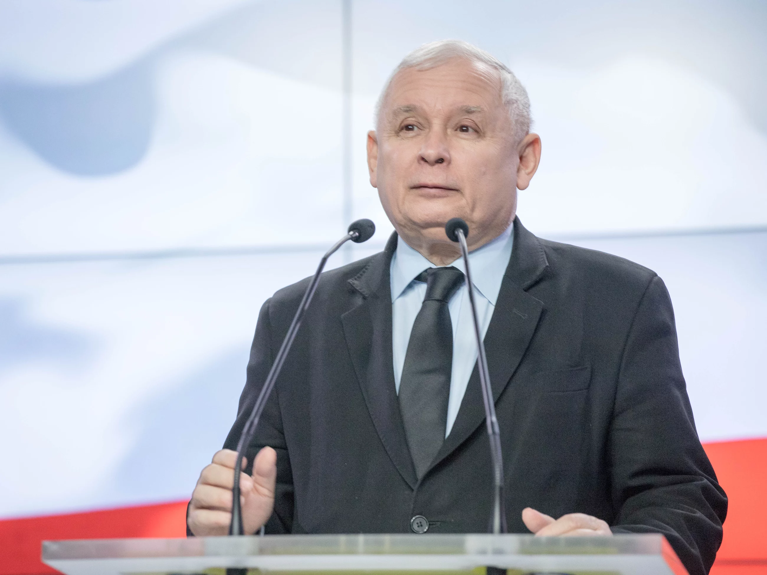 Prezes PiS Jarosław Kaczyński