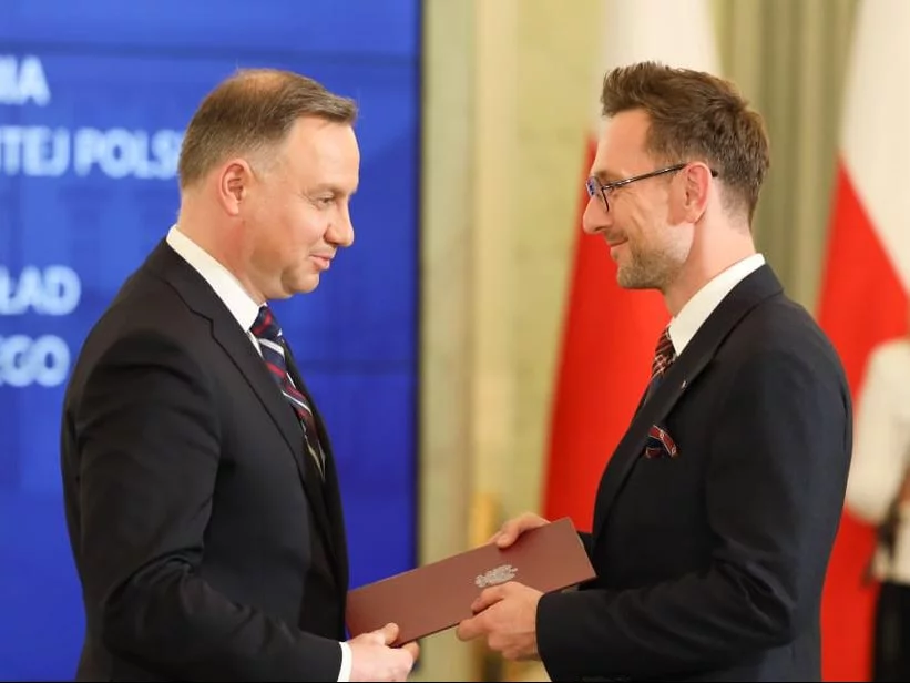 Andrzej Duda i Waldemar Buda