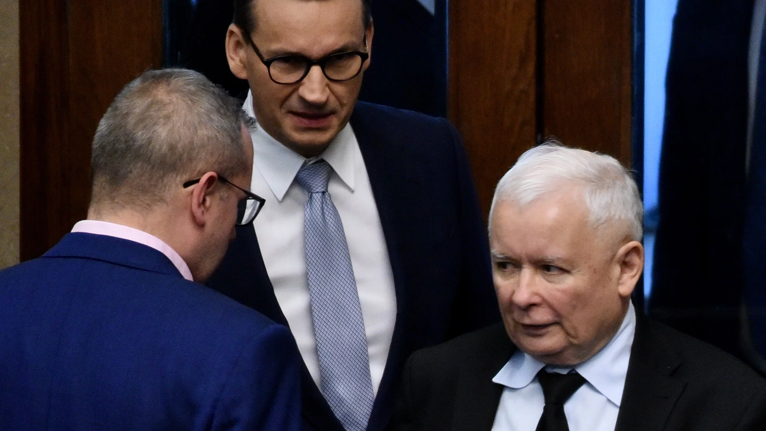 Mateusz Morawiecki i Jarosław Kaczyński