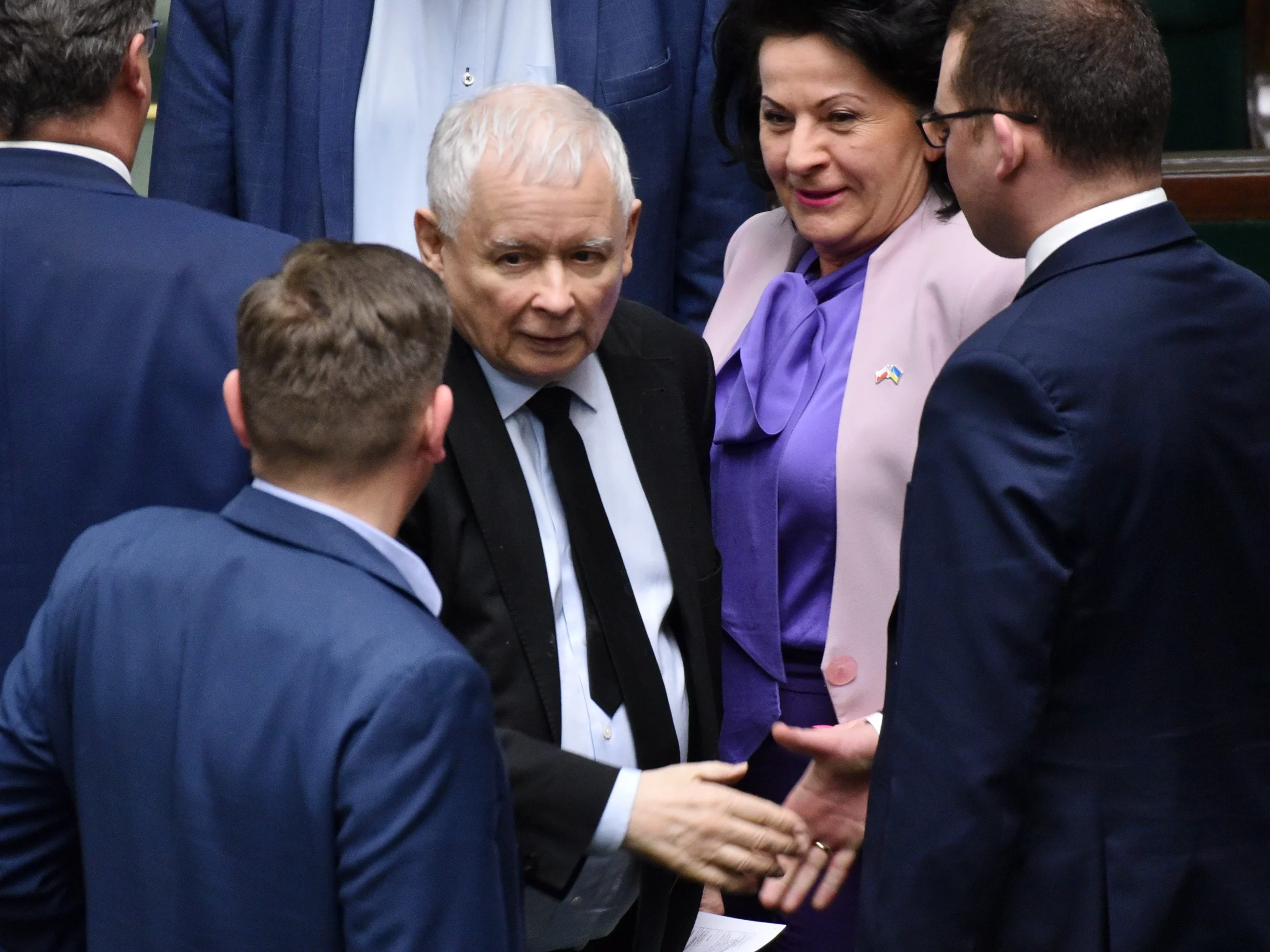 Jarosław Kaczyński w Sejmie