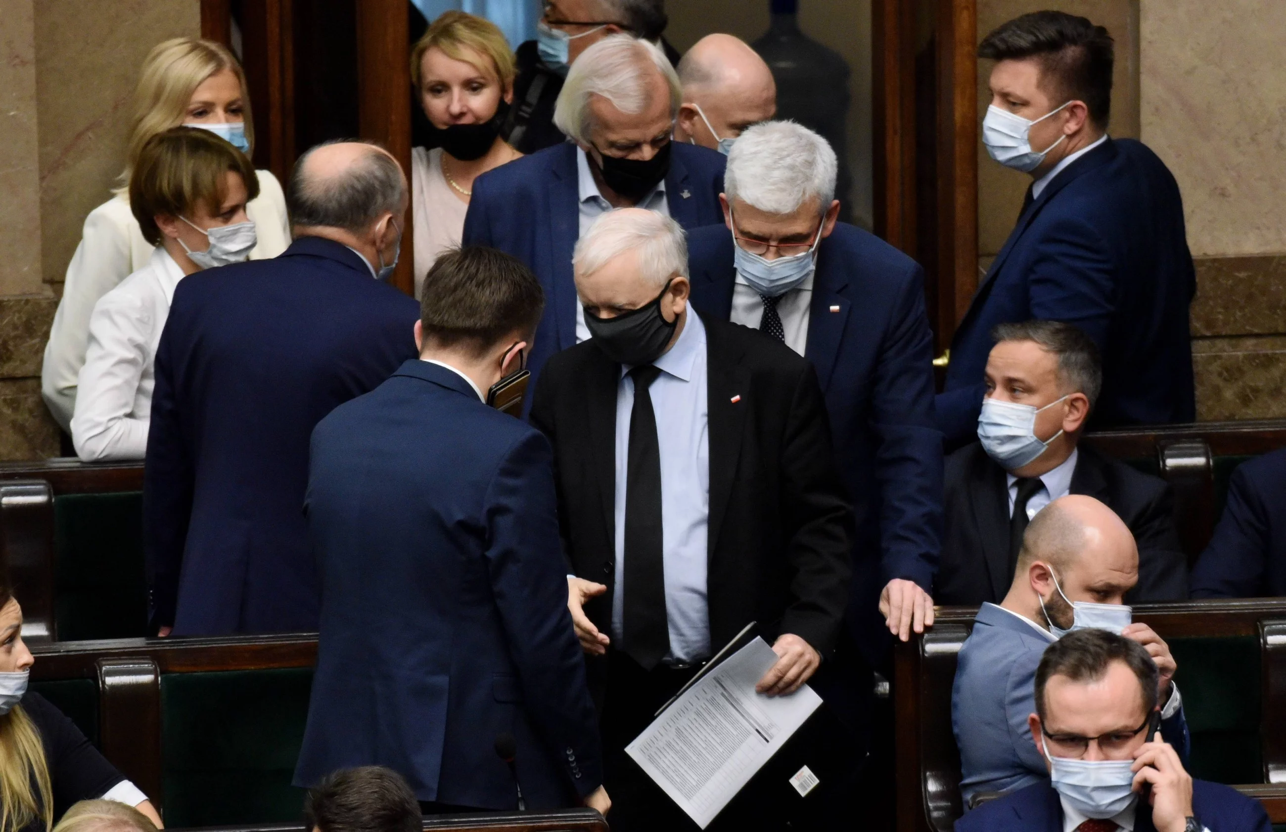 Jarosław Kaczyński w Sejmie