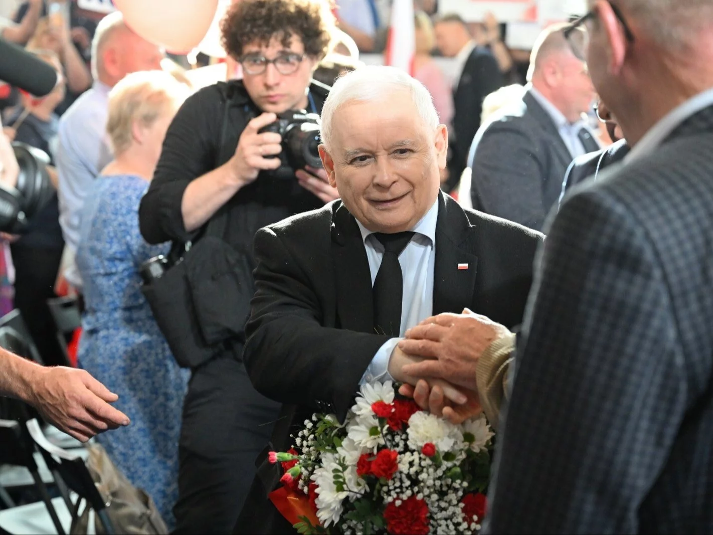 Prezes PiS Jarosław Kaczyński