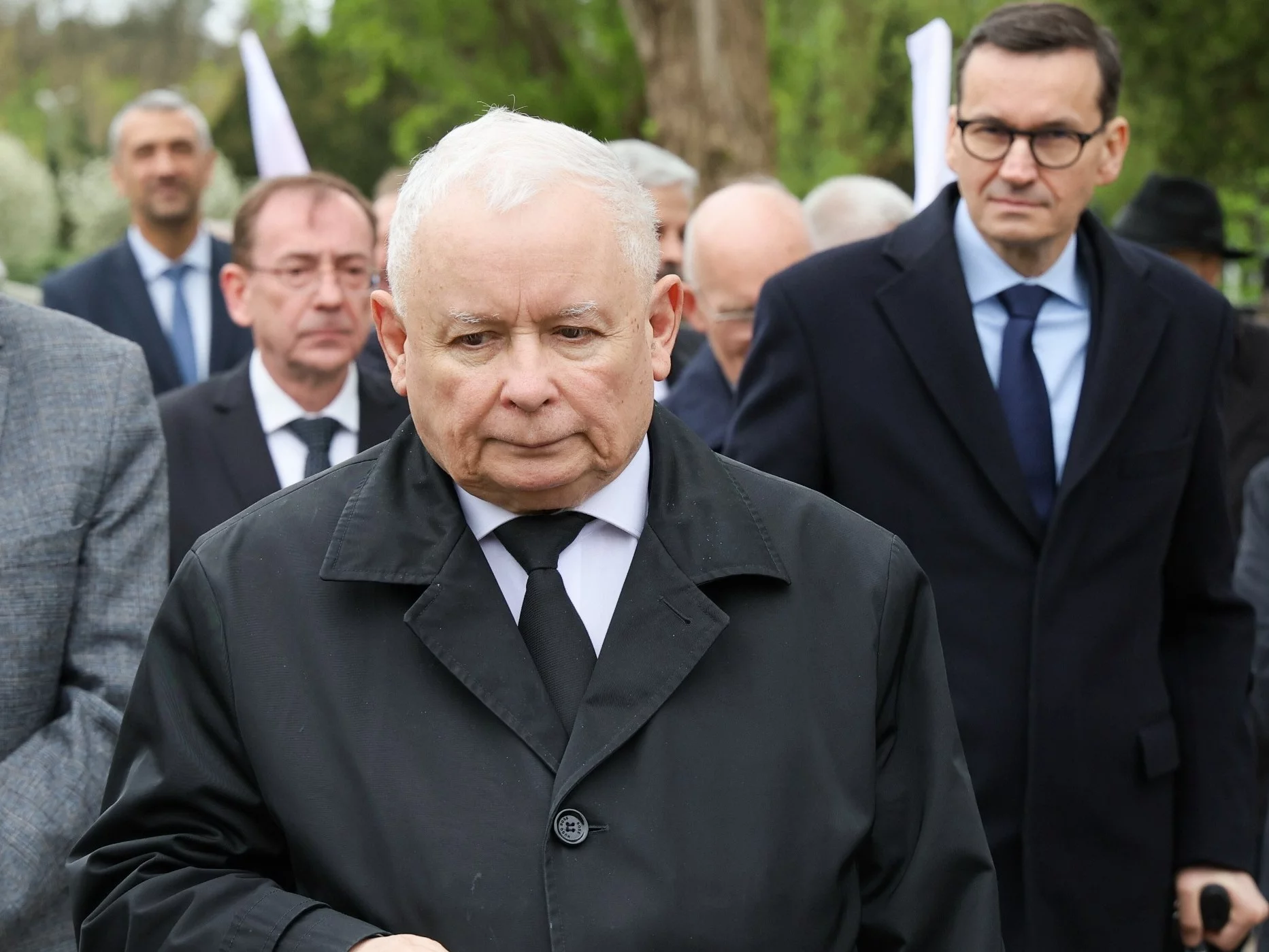 Jarosław Kaczyński i Mateusz Morawiecki