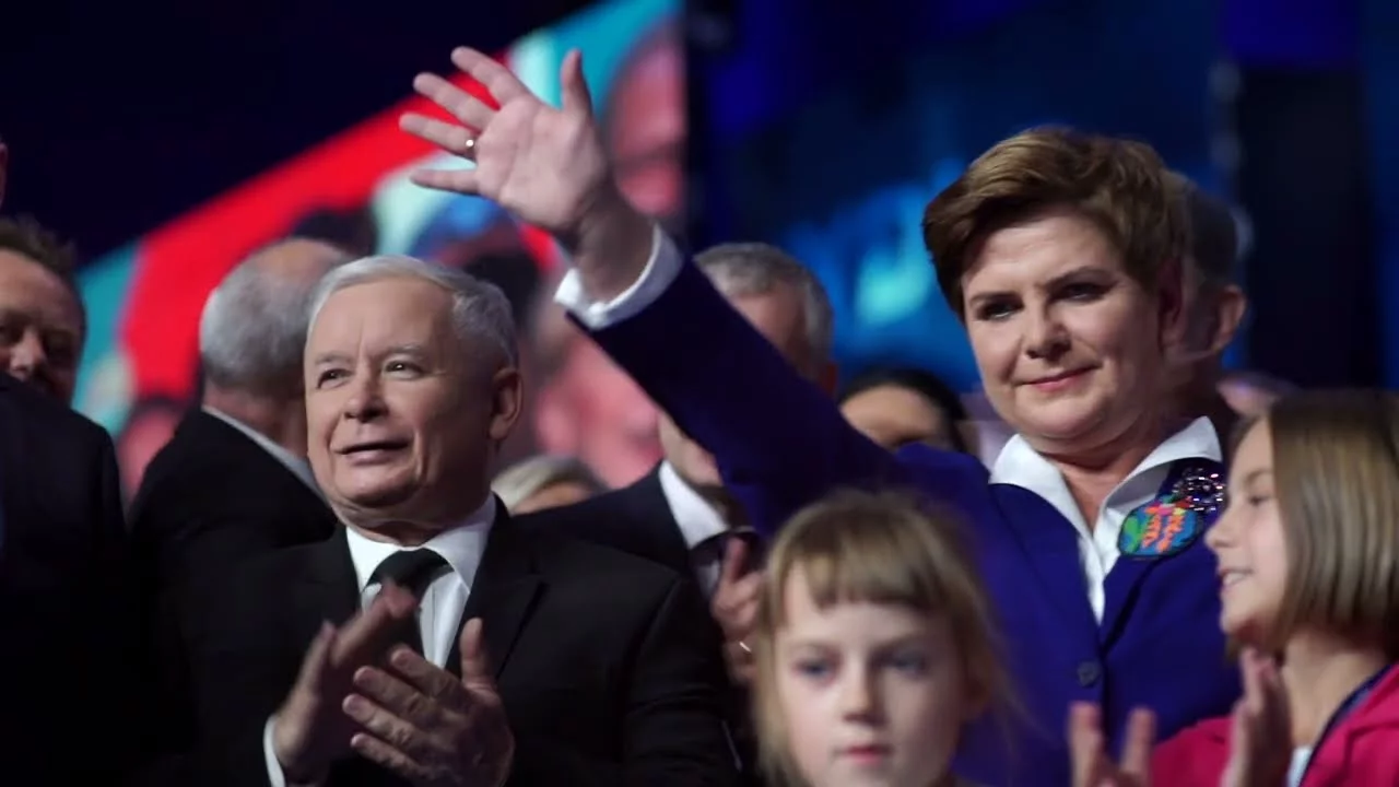 Jarosław Kaczyński i Beata Szydło