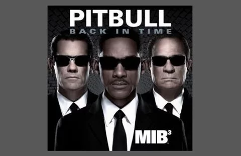 Okładka płyty Pitbulla "Back in Time" ( źródło: pitbullmusic.com)