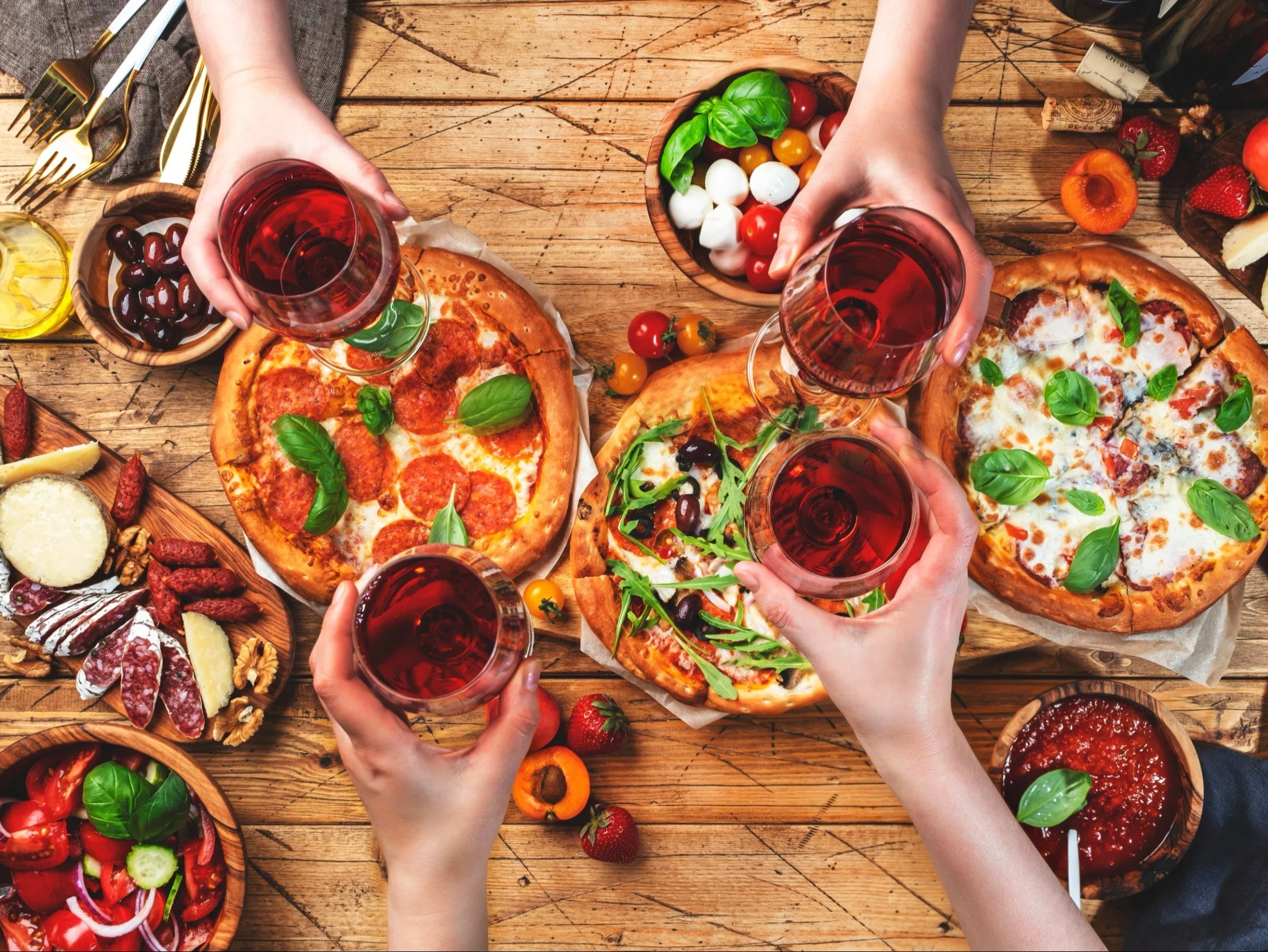 Pizza i wino