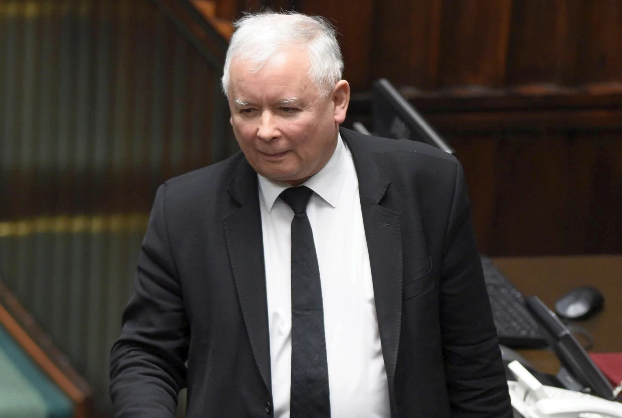 Prezes PiS Jarosław Kaczyński