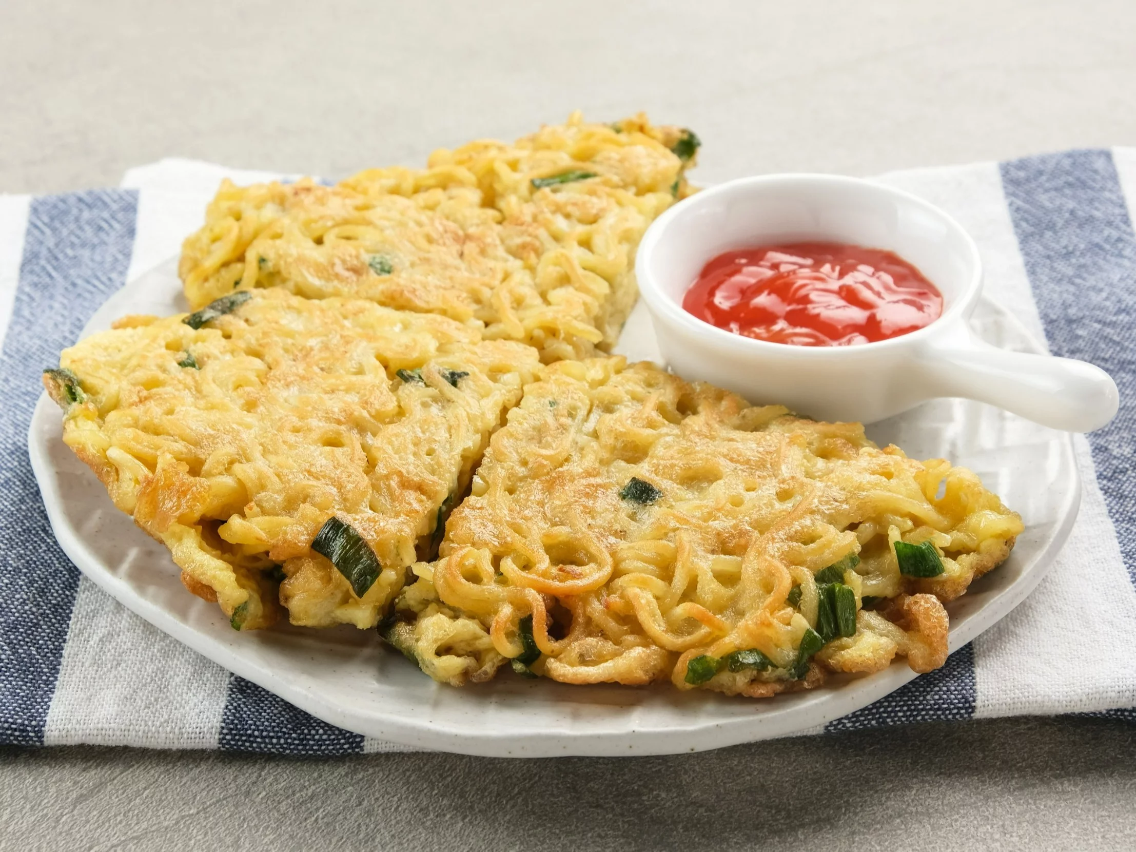 Naleśnik z makaronu