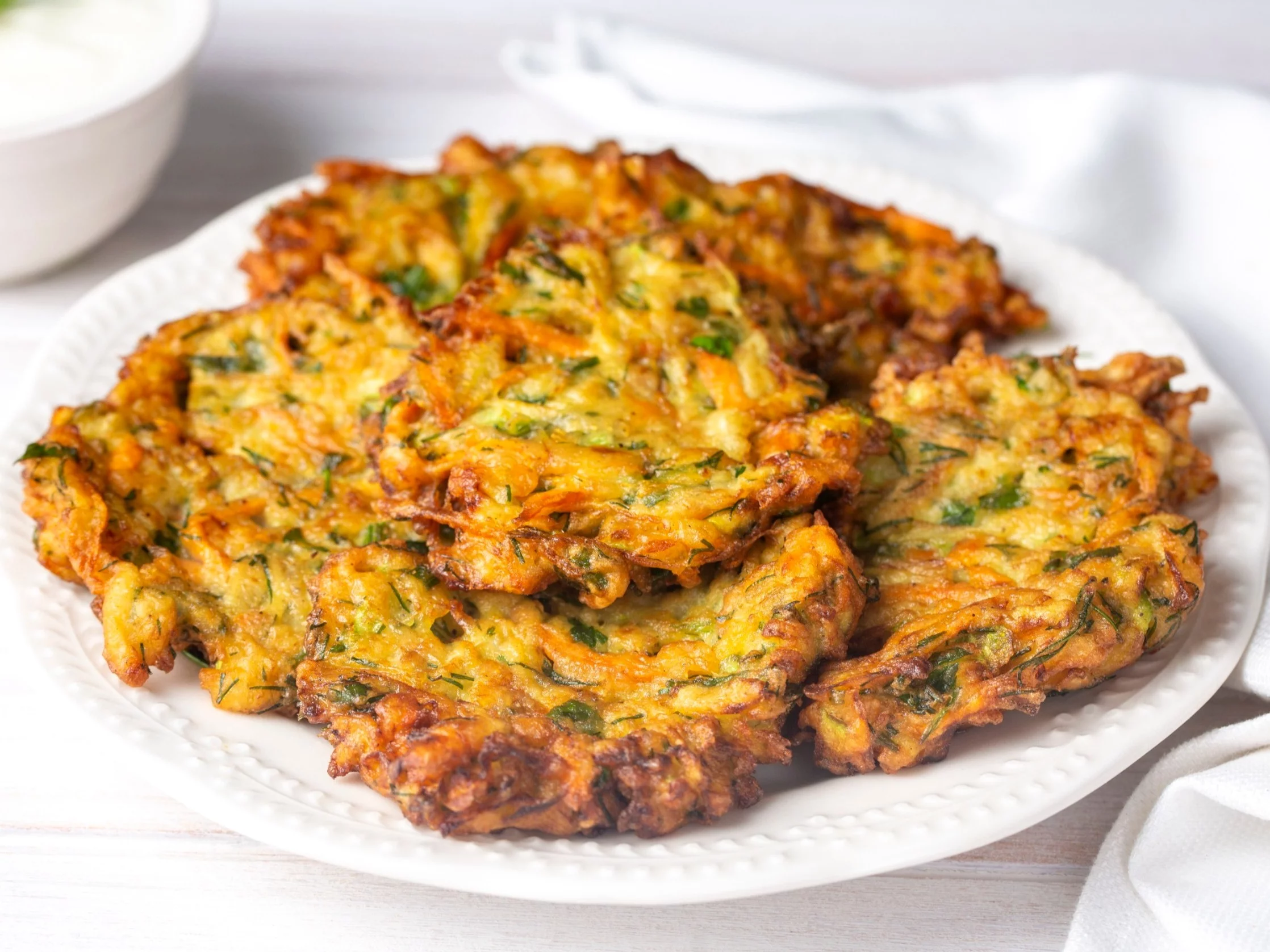 Placki z cukinii z parmezanem