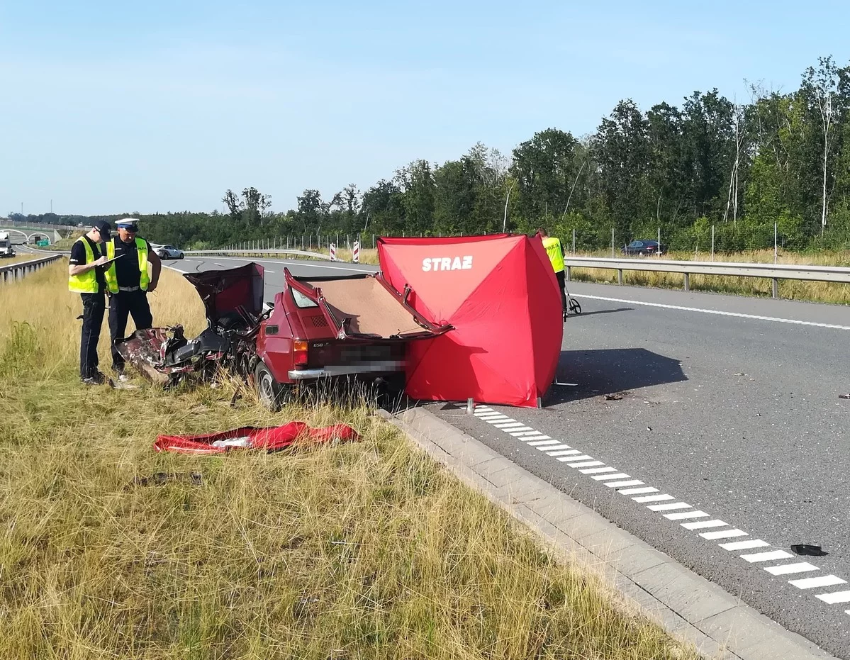 Śmiertelny wypadek drogowy na drodze S5