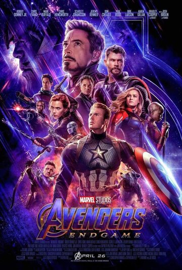 Plakat do filmu "Avengers: Endgame"