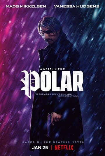 Plakat do filmu "Polar"