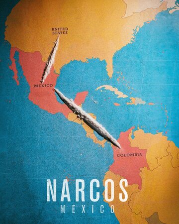 Plakat promujący „Narcos”